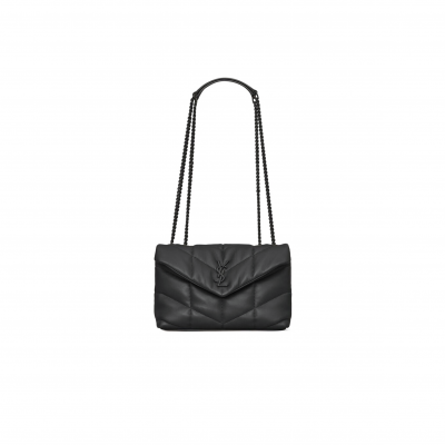 YSL TOY PUFFER IN LAMBSKIN 7593371EL081000 (23*15.5*8.5cm)